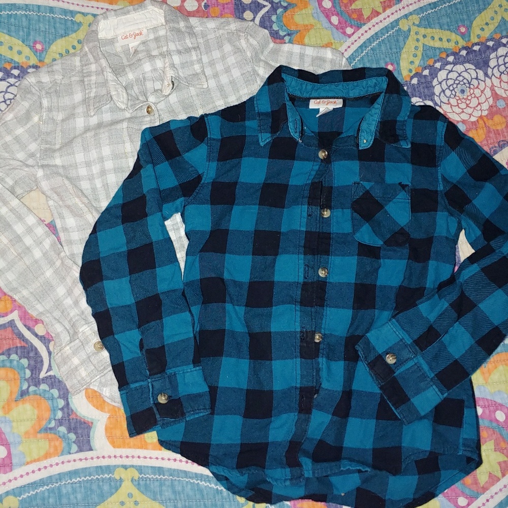 2 Plaid Shirtd